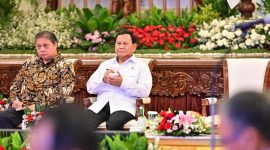 Airlangga dan Prabowo saat menghadiri sidang Kabinet Paripurna | Dok. Facebook Airlangga Hartarto