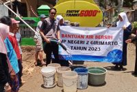 Penyaluran Bantuan Air Bersih di Kabupaten Wonogiri 