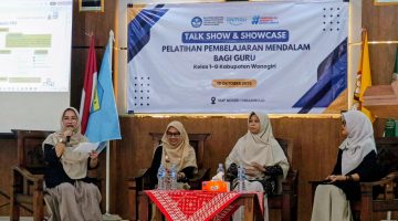 Talkshow dan Showcase Pembelajaran Mendalam Kelas SMPN 1 Ngadirojo Sukses Digelar
